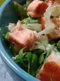  Salamon caesar salad