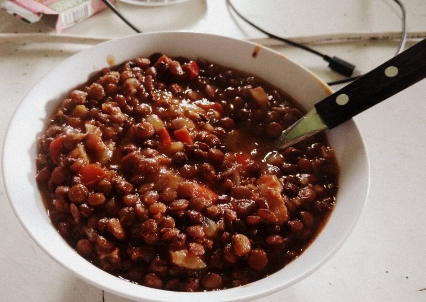 Guiso de lentejas