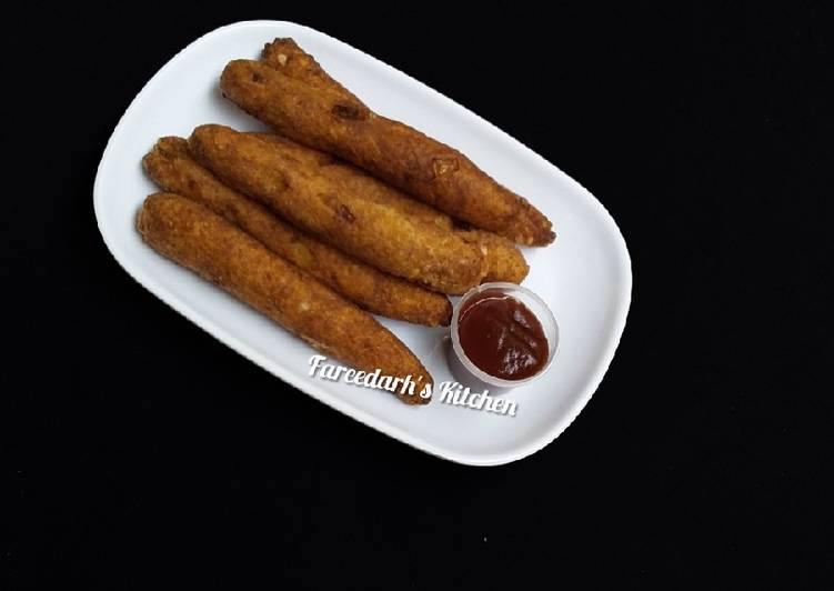 Steps to Make Great Potato Fingers | Simple Recipe For Collage Students