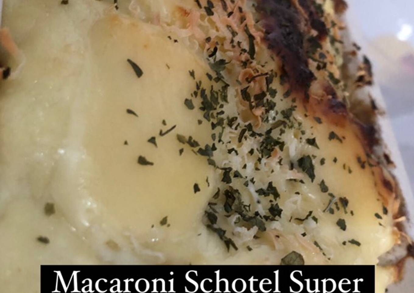 Macaroni Schotel Super Cheesy