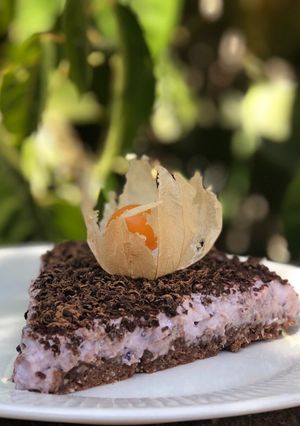 Una foto de Tarta de frutos rojos