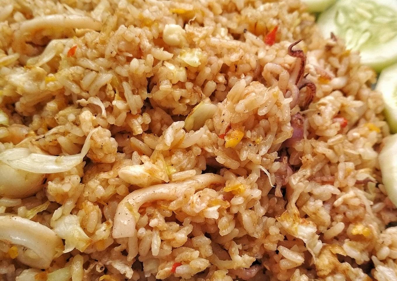 Nasi goreng cumi