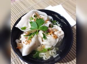 Foto resep Sup mandu alias pangsit kuah