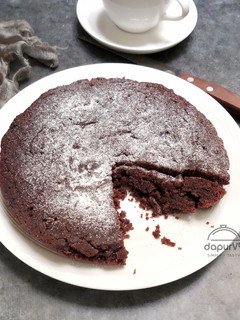 Foto resep EGGLESS Rice Cooker CHOCOLATE CAKE