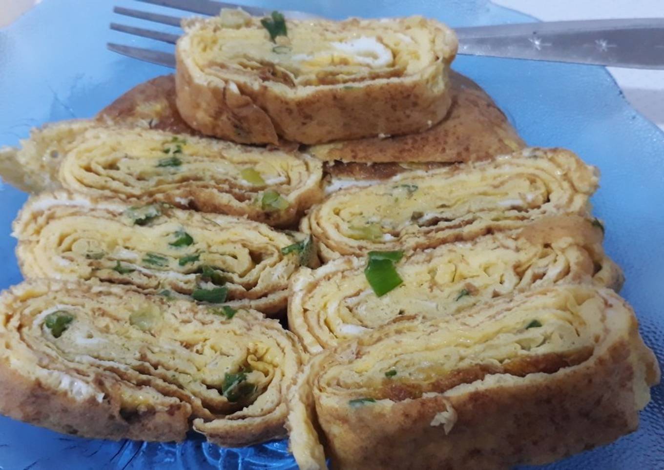 Resep Telur gulung ala korea Anti Gagal