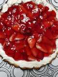 Tarta de frutillas🍓🍓🍓de Diana de Salto(Vez.As.)Argentina