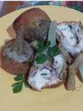 Carciofi imbottiti e fritti