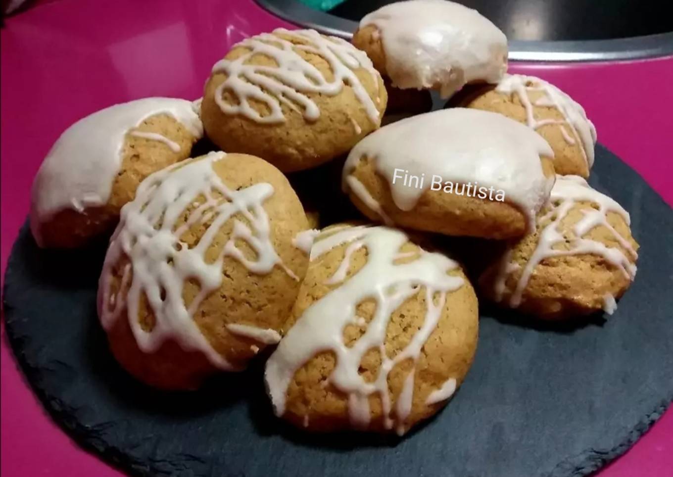 Galletas de calabaza abizcochadas