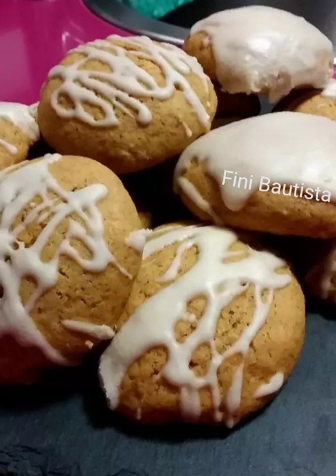 Una foto de Galletas de calabaza abizcochadas