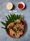 Gai Tod (Thai Style Fried Chicken) with Bechamel Sauce