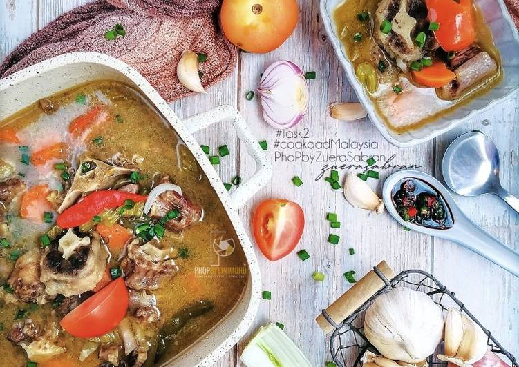 Resep Sup Ekor Ala Thai, Bikin Ngiler