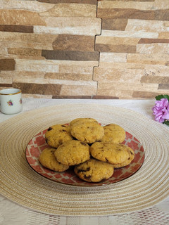 Una foto de Galletitas garbanzo con dátiles y castañas