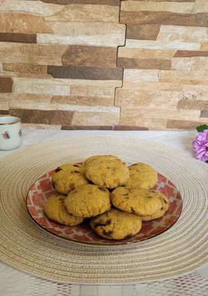Una foto de Galletitas garbanzo con dátiles y castañas