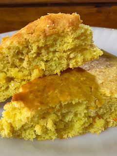 Una foto de Torta de avena y naranja 🍊