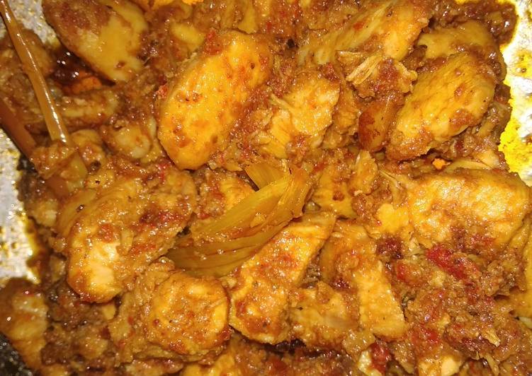 Resep Rendang ayam Anti Gagal