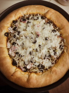 صورة لوصفة بيتزا 🍕