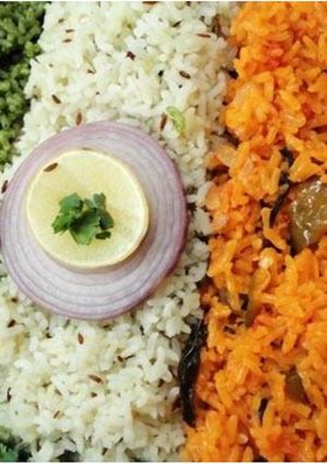A picture of Tricolour Rice.
