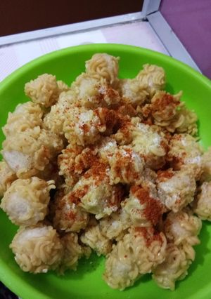 Foto resep Cemilan praktis mudah super irittttt #CIMIE(aci mie)