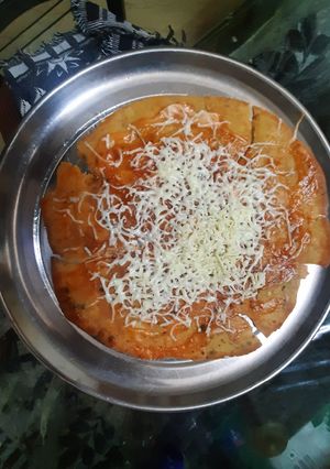 A picture of ચીઝ ખાખરા.