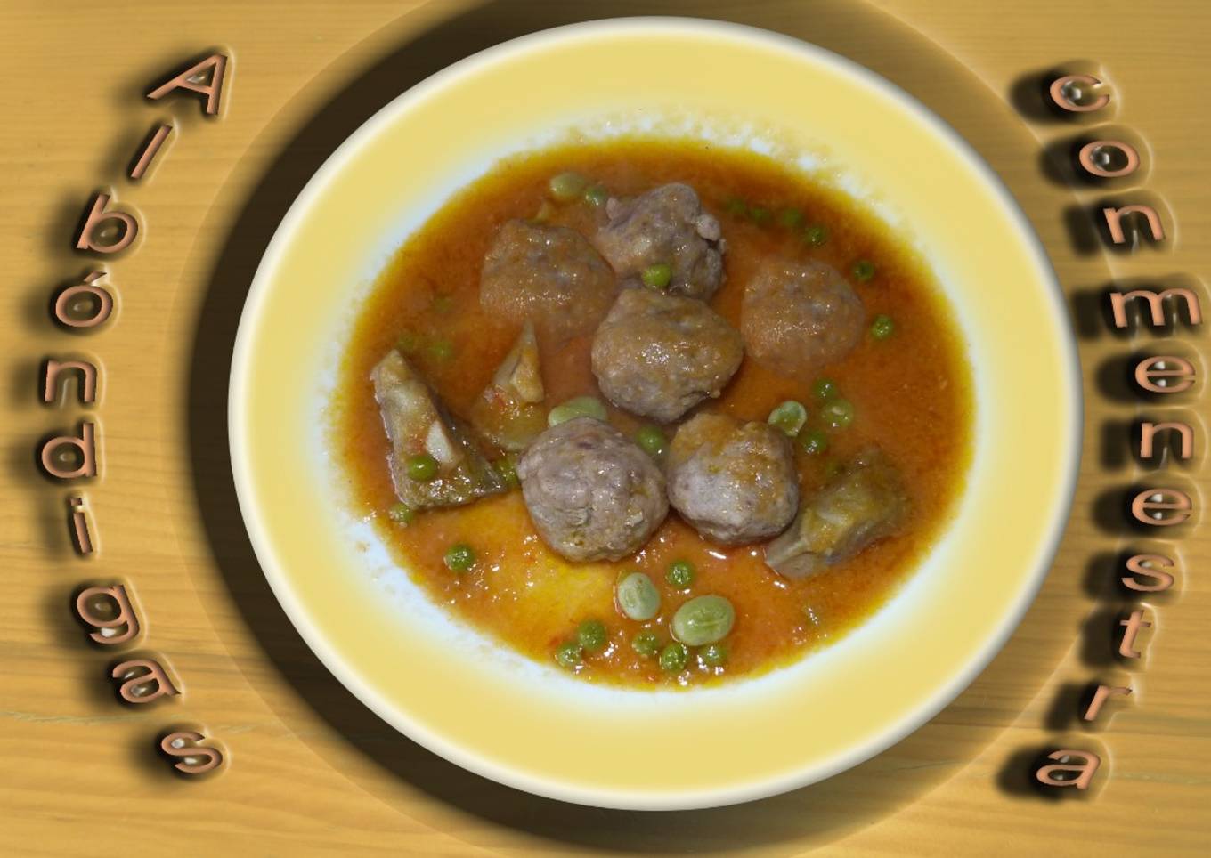 Albóndigas en menestra