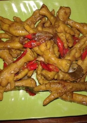 Foto resep Tumis ceker saos tiram