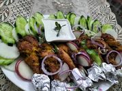 A picture of tandoori steam chicken