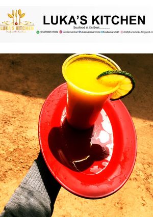 A picture of Easy Homemade Pineapple Juice.