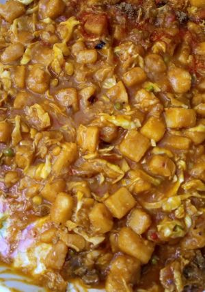 A picture of Yam porriage.