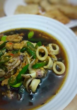 Foto resep Cumi Saus Tiram Lombok Ijo