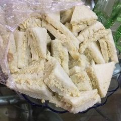A picture of Chicken egg sandwiches.