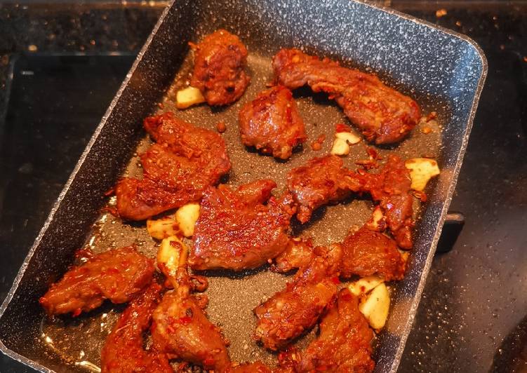 Resep Yang rou chuan 羊肉串 chinese food shaokao yang Enak