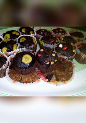 Foto resep Cupcake choco banana