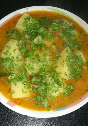 Foto principal de Estofado al estilo de la campiña (Receta Vegetariana)