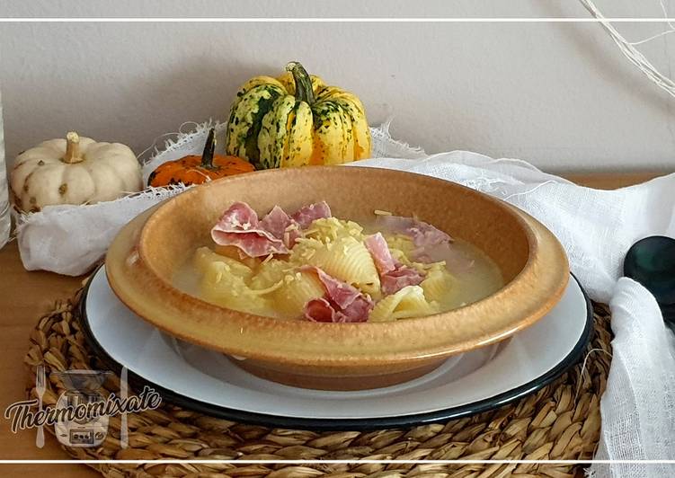 Sopa rápida con tres ingredientes