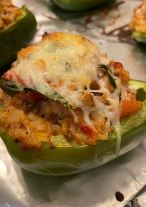 A picture of Italian Stuffed Pepper.
