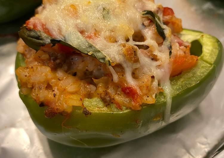 Recipe: Tasty Italian Stuffed Pepper