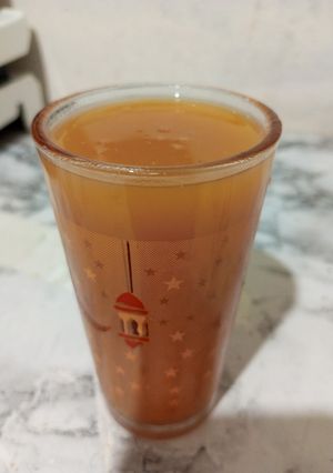 صورة لوصفة عصير قمر الدين المنعش