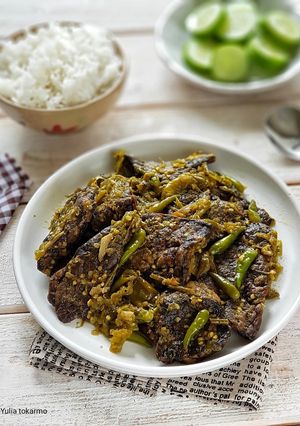 Foto resep Paru sambal ijo