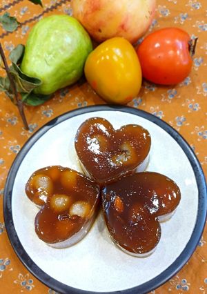 Hình của món Bánh trung thu rau câu.