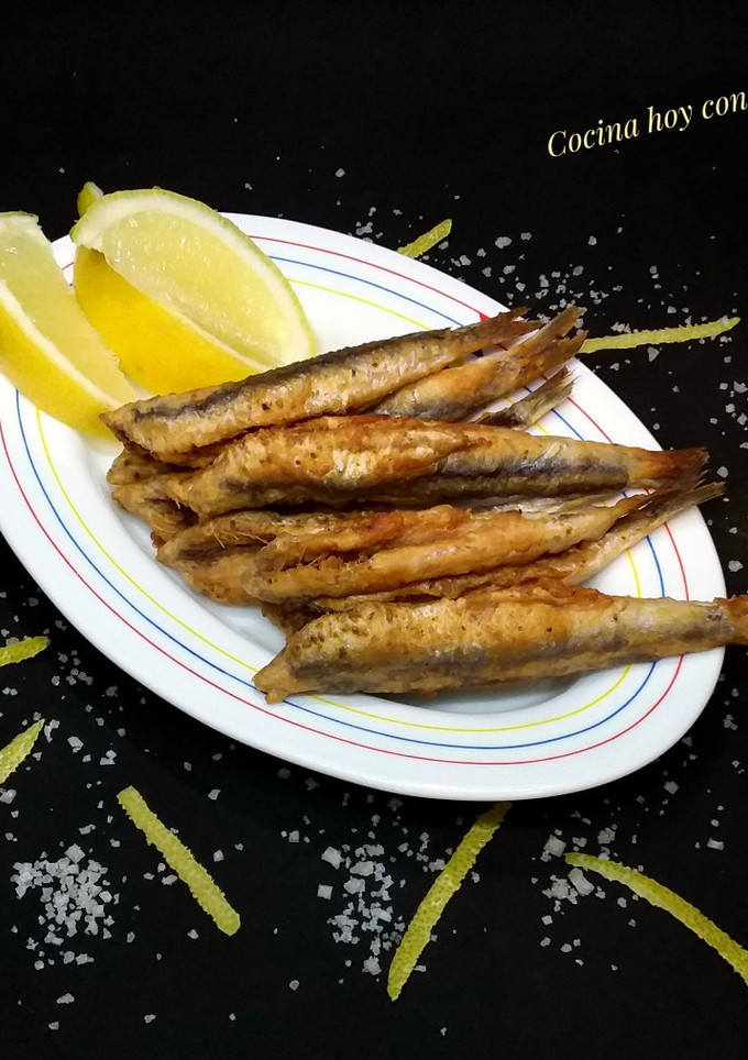 Una foto de Boquerones fritos