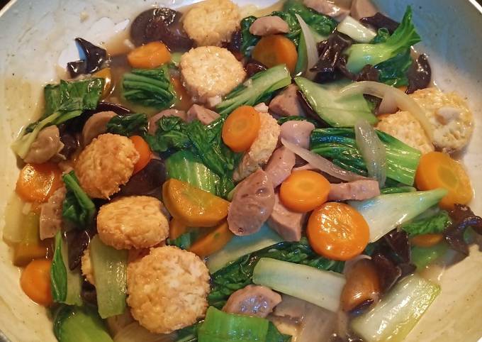  Resep  Pakcoy capcay  sayur warna warni oleh Gaby Cookpad