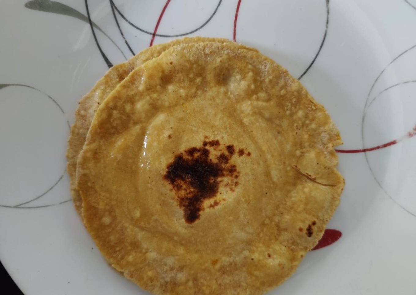 Oil free Sweet Potatoes Chapaties/Roti/Parathas