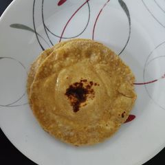A picture of Oil free Sweet Potatoes Chapaties/Roti/Parathas.