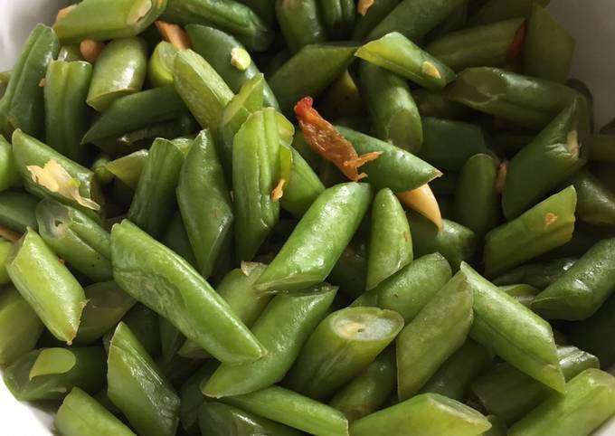 Resep gampang buat Tumis Buncis Bawang Putih yang spesial