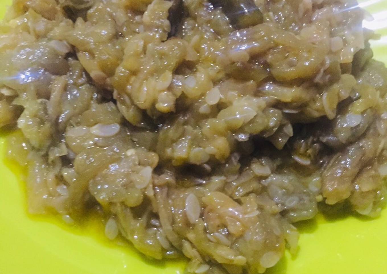 Simple Ridge gourd fry / Turai