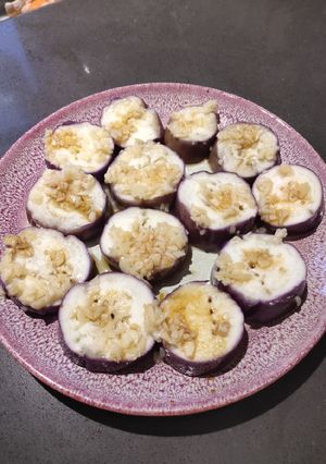 A picture of Steamed Eggplant.