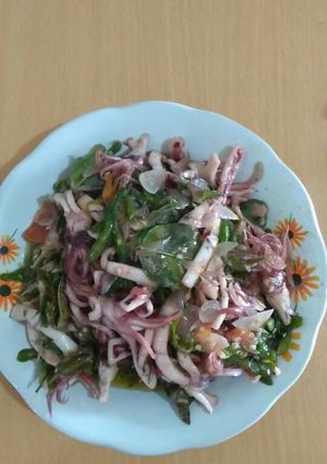 Foto resep Tumis Cumi Cabe hijau