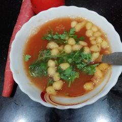 Besan Masala Soup A picture of Besan Masala Soup.