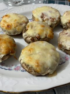 Una foto de Champiñones rellenos