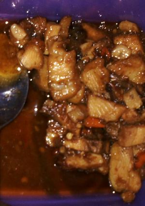 Foto resep Ikan asin cucut pedas manis